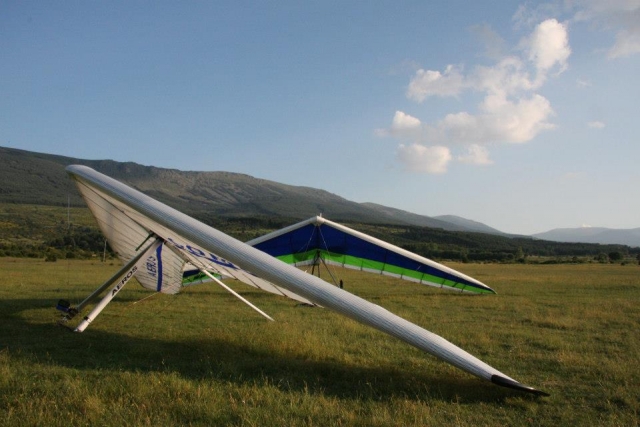 Volo libero nella zona di Arcones 